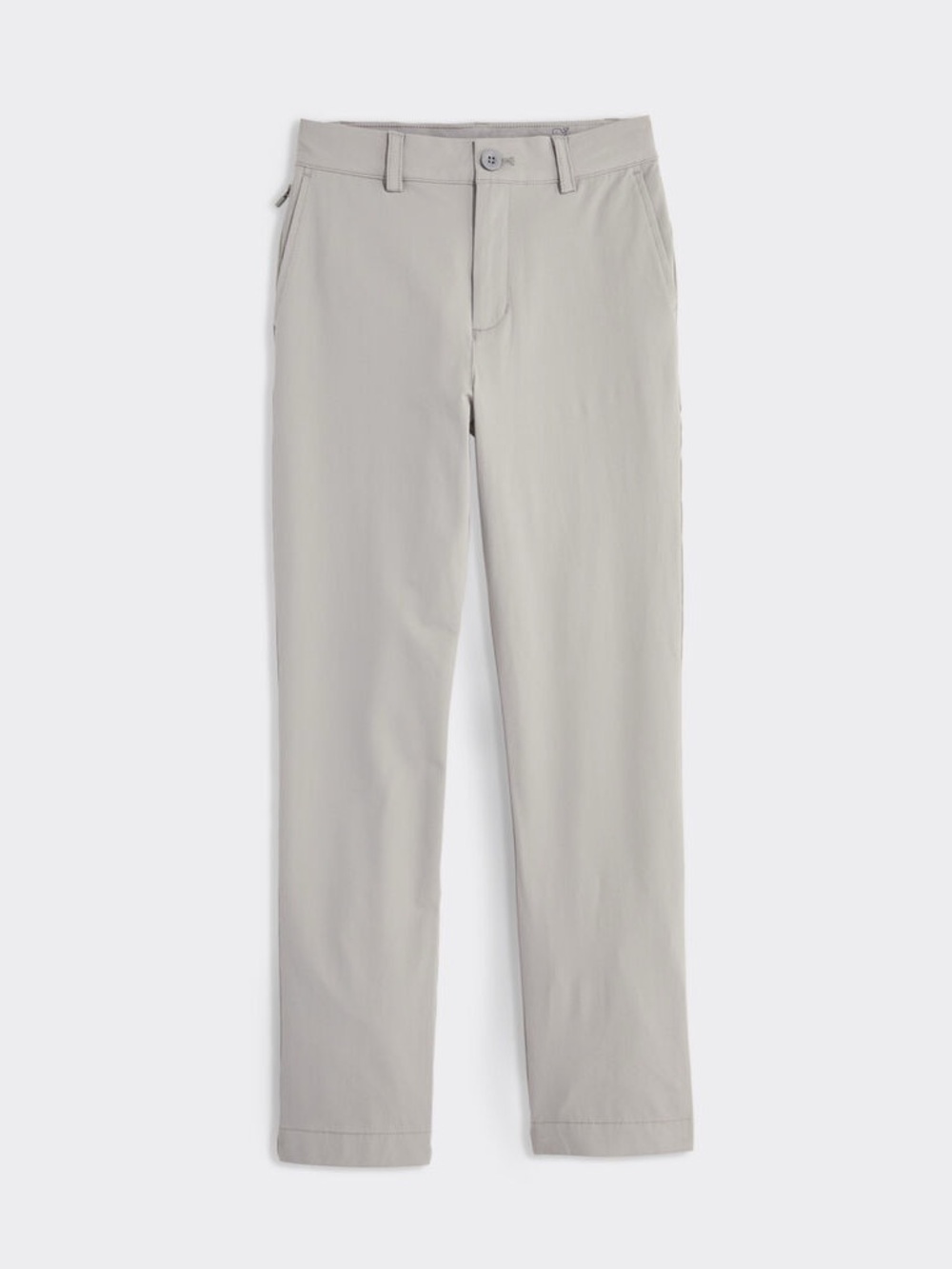 Vineyard Vines Boys' Performance On-The-Go Ultimate Gray Golf Pants 14